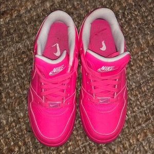 Hot pink Nikes